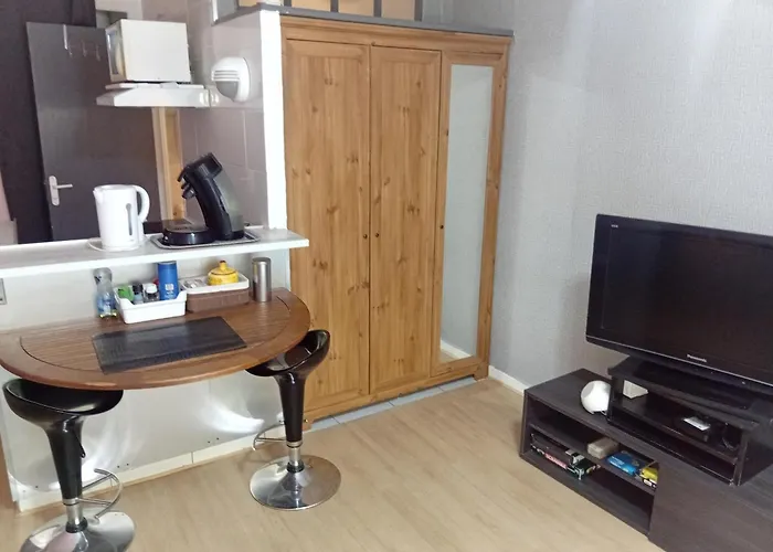 Ensoleille Avec Balcon דירה